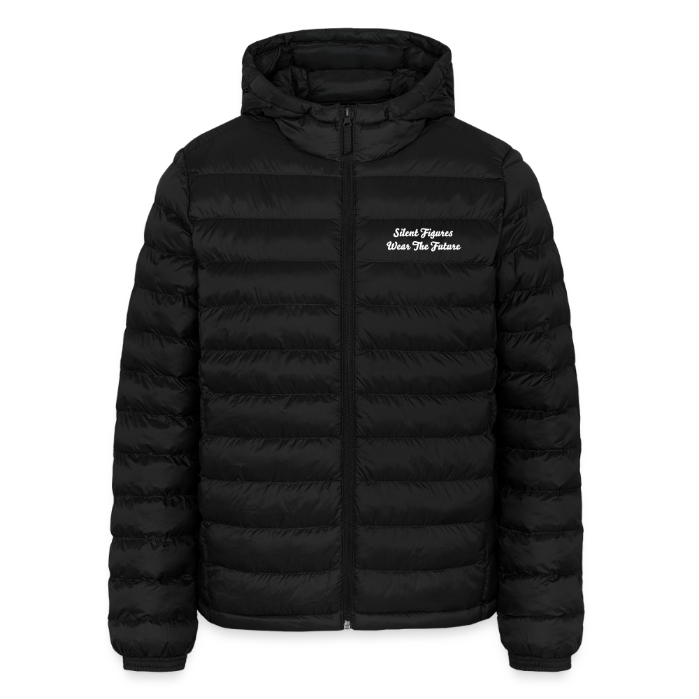 Light Puffer Winter Jacket - black