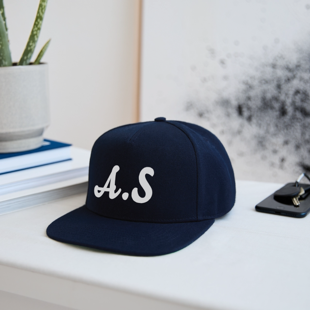 A.S - Snapback Cap - navy/navy
