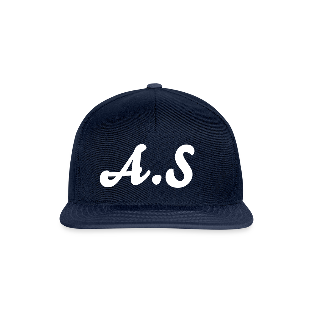 A.S - Snapback Cap - navy/navy