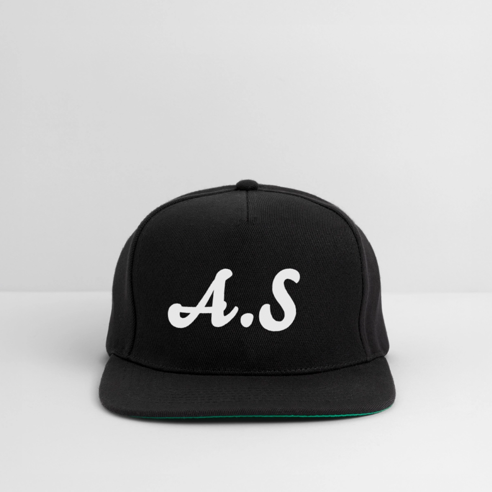 A.S - Snapback Cap - black/black