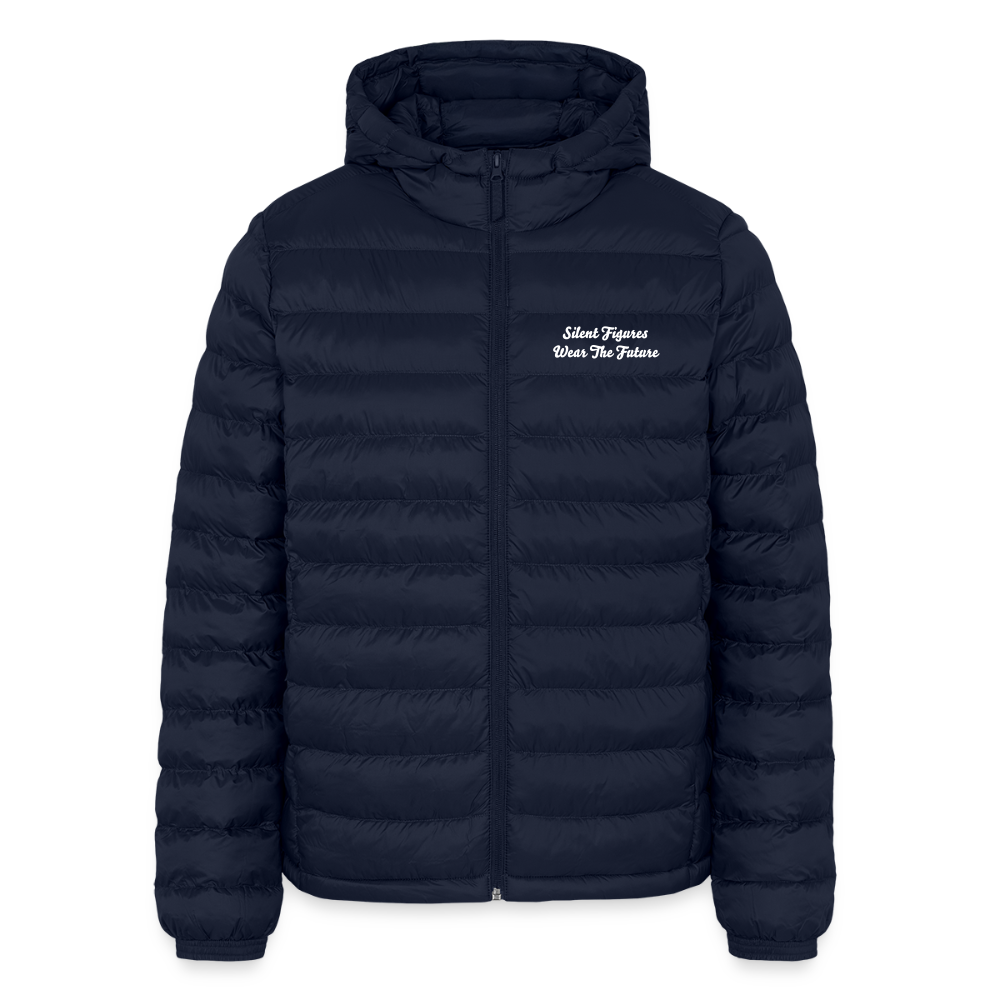 Light Puffer Winter Jacket - navy