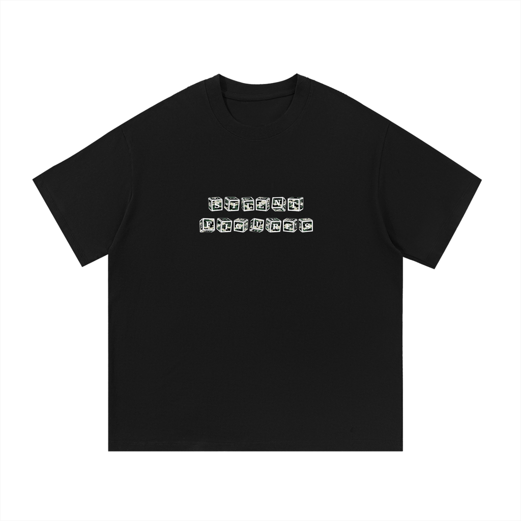TEE - GREEN CAMO DICE [BLACK]