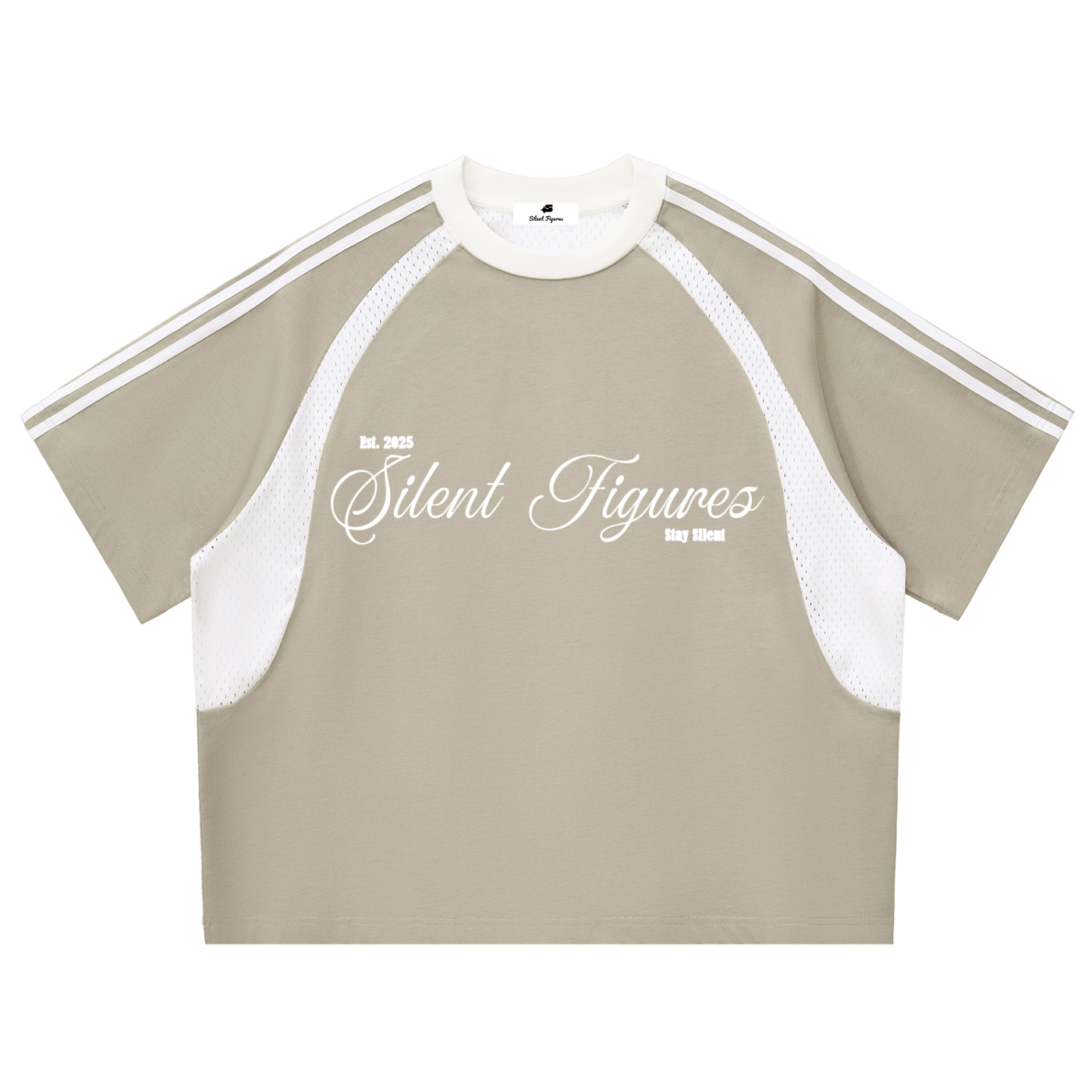 T-SHIRT - BOX FIT [BEIGE]