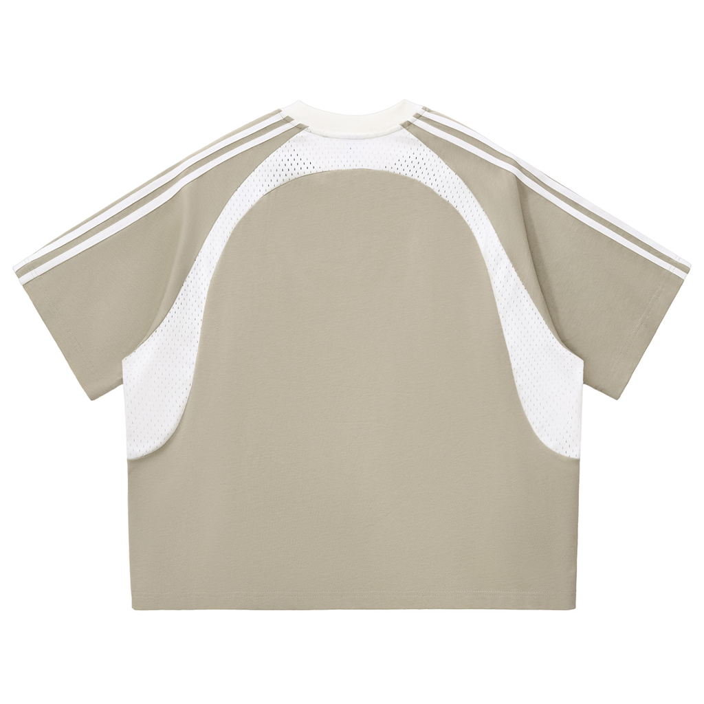 T-SHIRT - BOX FIT [BEIGE]
