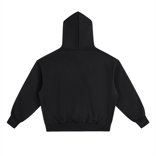 HOODIE - WHITE CAMO [BLACK]
